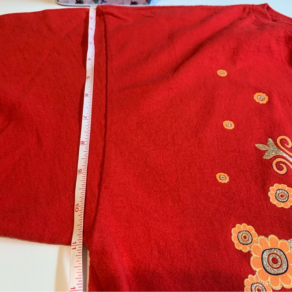 Vintage Disney Mickey Unlimited T Shirt Red Mandela, GUC, No Size Tag- 1X/2X - Picture 10 of 13